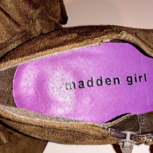Madden Girl Raleigh Taupe Fab Size 10 - Picture 5 of 6